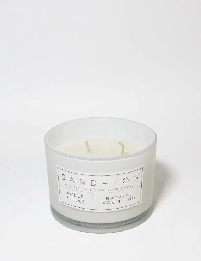 Amber & Pear 12 Oz Scented Candle - Image 3
